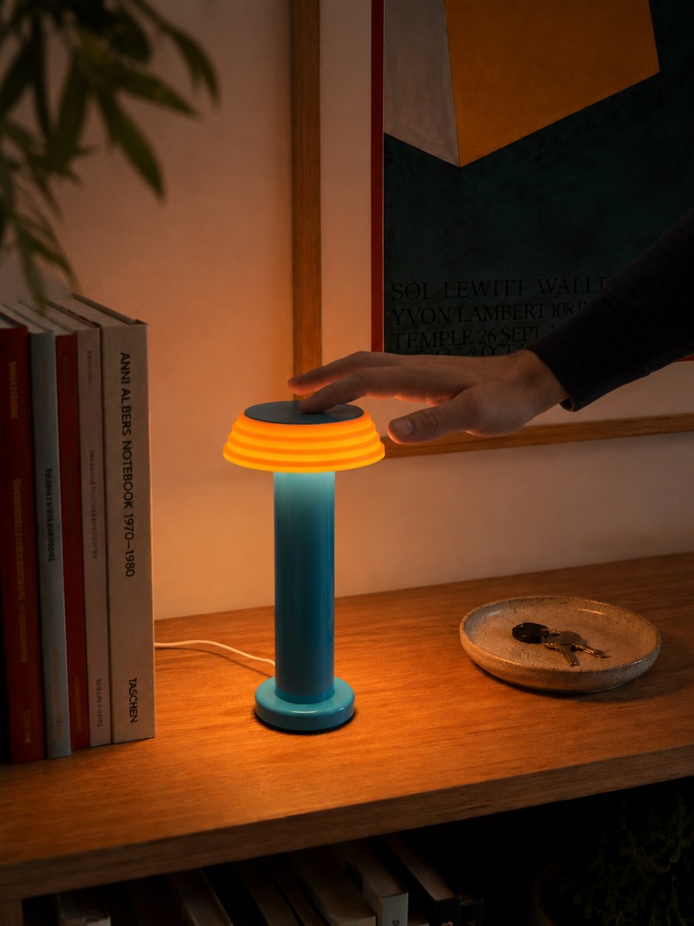 Portable and Table Lamp in silicone - Sowden PL1